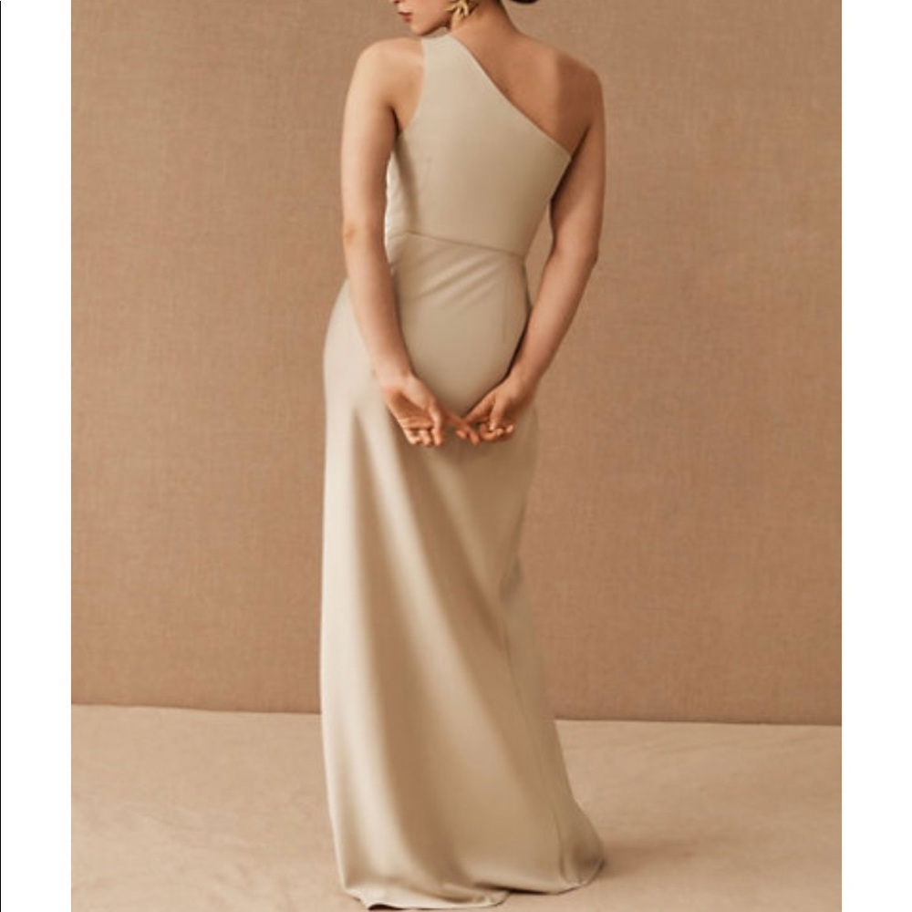 BHLDN Dylan Satin Charmeuse Maxi Dress